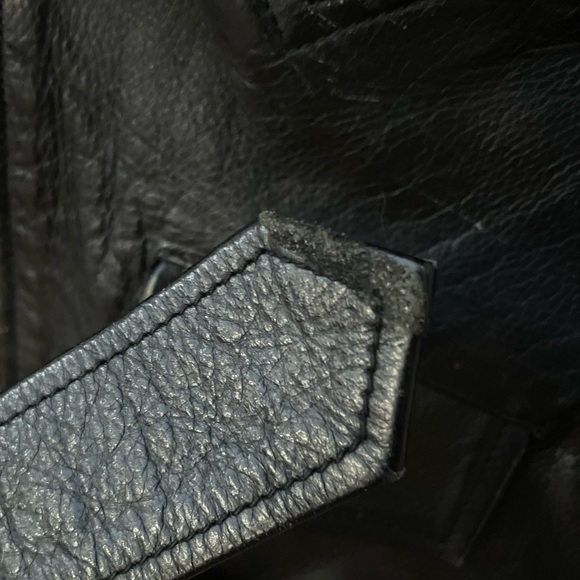 Vintage FMC Classic Black Leather Motorcycle Jacket❤️🏍️ - Picture 12 of 16